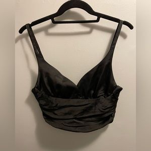ZARA NEW WITH TAGS SATIN CORSET